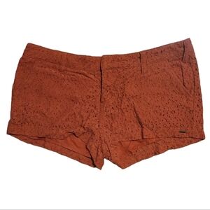 Y2K Volcom Lace Eyelet Shorts Sz 9